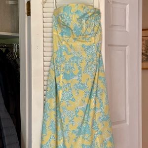 Lilly Pulitzer Tie Back Midi Sundress